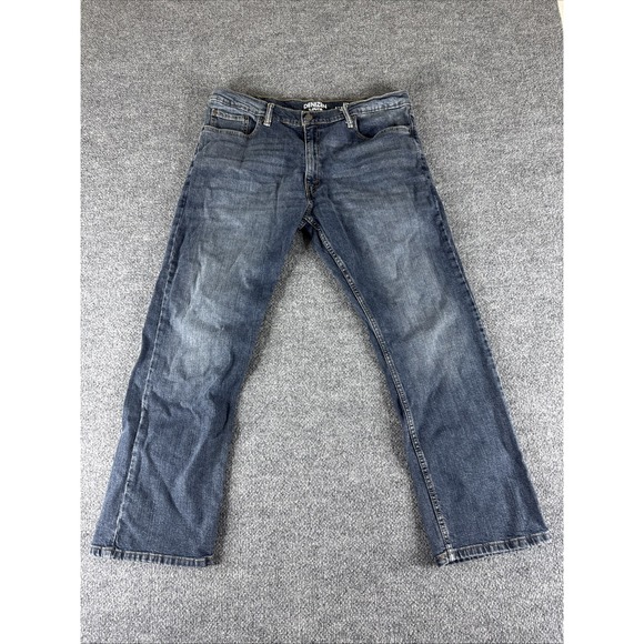 Denizen from Levi's Other - Men's Denizen from Levi's 218 Straight Distressed Blue Denim Jeans 38x 30
